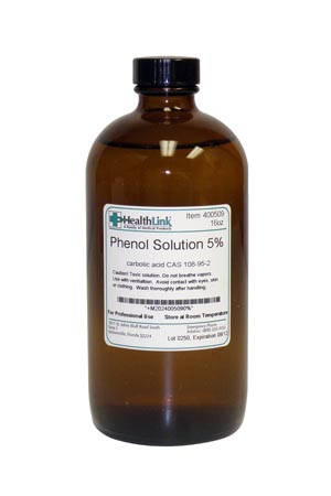 Phenol 5% Solution 16 oz. .. .  .  